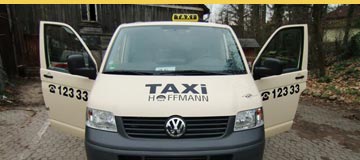 Mit Taxi Hoffmann sicher ans Ziel 